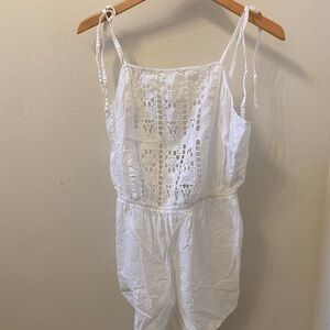 O'Neill White Lace Swim Coverup